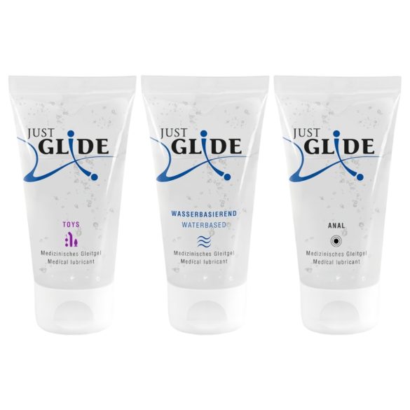Just Glide lubrikantu komplekts (3x50ml)