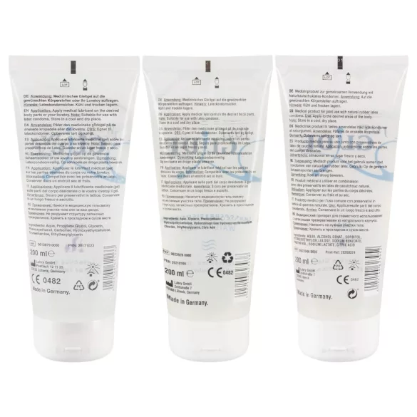 Just Glide lubrikants komplekts, 3x200 ml