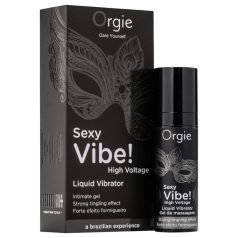   Orgie Sexy Vibe High Voltage - šķidrais vibratorus unisex (15ml)