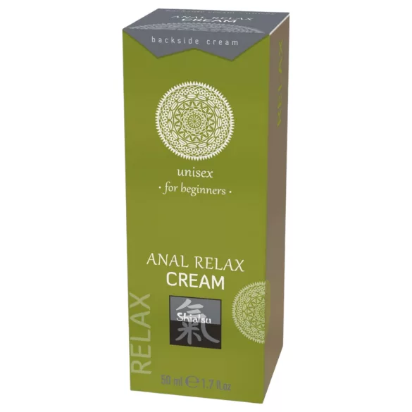 HOT Shiatsu anālais lubrikants relaksējošs krēms 50ml