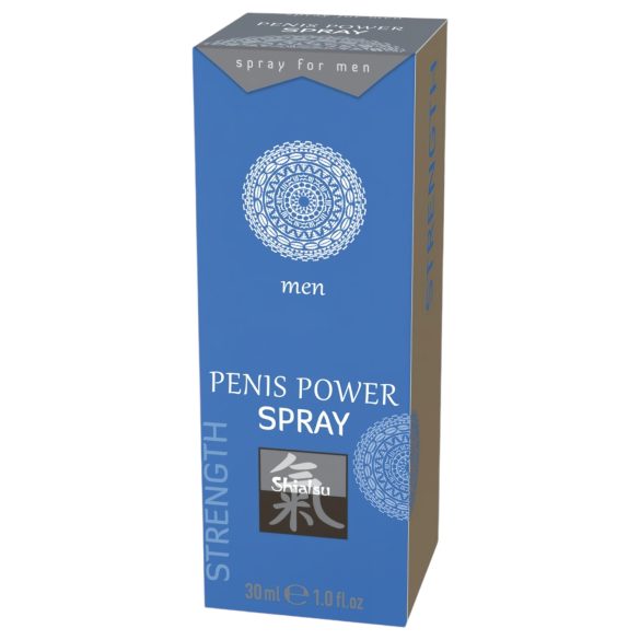 HOT Shiatsu Penis Power - stimulējošs intīmais aerosols vīriešiem (30ml)