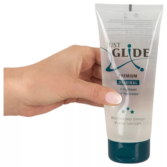 Just Glide Premium Original - vegānais ūdens bāzes lubrikants 200ml