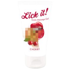 Lick it! - 2in1 ēdams lubrikants - ķirsis (50ml)