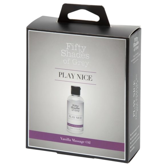 Piecdesmit nokrāsas - vaniļas masāžas eļļa (90 ml)