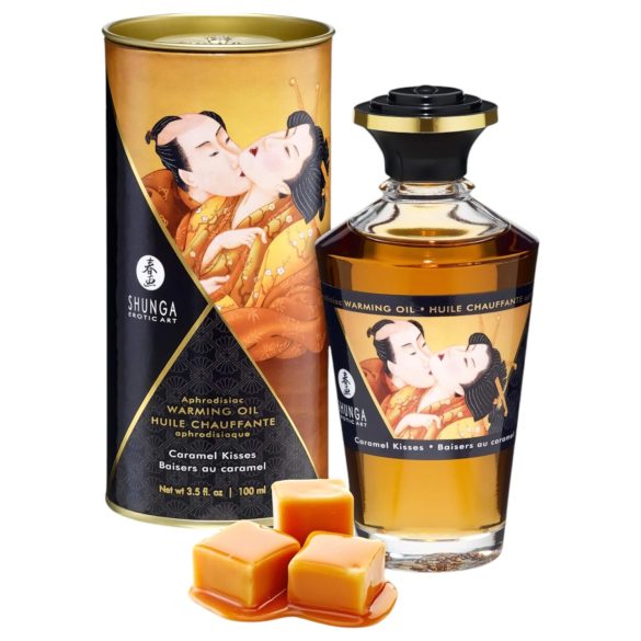 Shunga - sildoša masāžas eļļa - karamele (100ml)