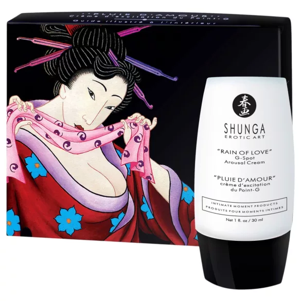 Shunga Rain of Love - G punkta stimulējošs krēms sievietēm (30 ml)