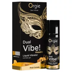 Orgie šķidrais vibrators Dual Vibe Pinã Colada 15ml
