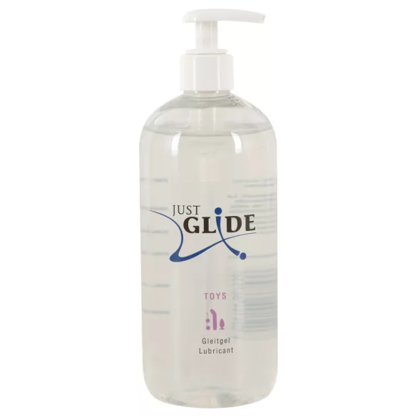 Just Glide Toylube - uz ūdens bāzes lubrikants rotaļlietām (500 ml)