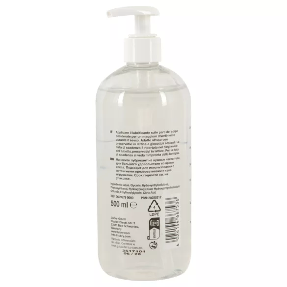Just Glide Toylube - uz ūdens bāzes lubrikants rotaļlietām (500 ml)
