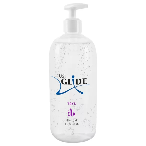 Just Glide Toylube - uz ūdens bāzes lubrikants rotaļlietām (500 ml)