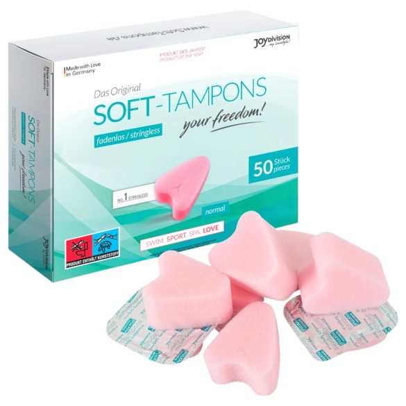 JoyDivision Mīkstie tamponi (50 gab.)