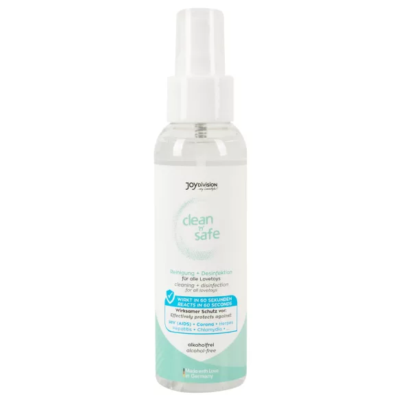 JoyDivision Clean Safe - dezinfekcijas un tīrīšanas sprejs 100ml