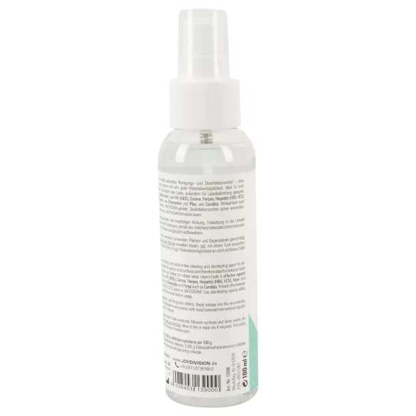 JoyDivision Clean Safe - dezinfekcijas un tīrīšanas sprejs 100ml