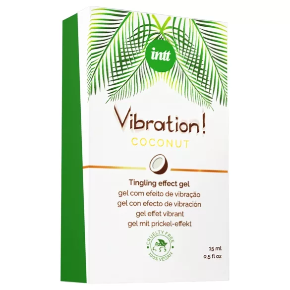 Intt vibrējošais lubrikants ar kokosriekstu, 15ml