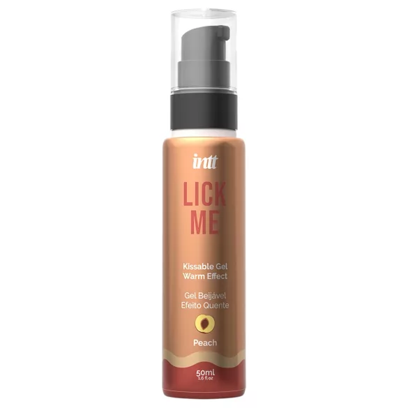 Intt lubrikants ar sildošu efektu persiku garša 50ml