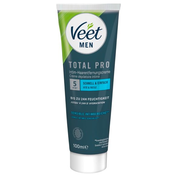 Veet - intīmās zonas matiņu noņemšanas krēms un balzams vīriešiem (100 ml + 50 ml)