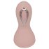 Lonely - uzlādējams, ūdensizturīgs sūkšanas-laišanas krūšu vibrators (rozā)