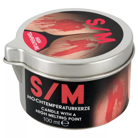 BDSM parafīna ķermeņa svece augstai temperatūrai 100ml