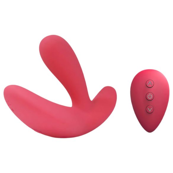 Cotoxo Sēdeklis - tālvadības prostatas vibrators (sarkans)