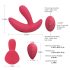 Cotoxo Sēdeklis - tālvadības prostatas vibrators (sarkans)