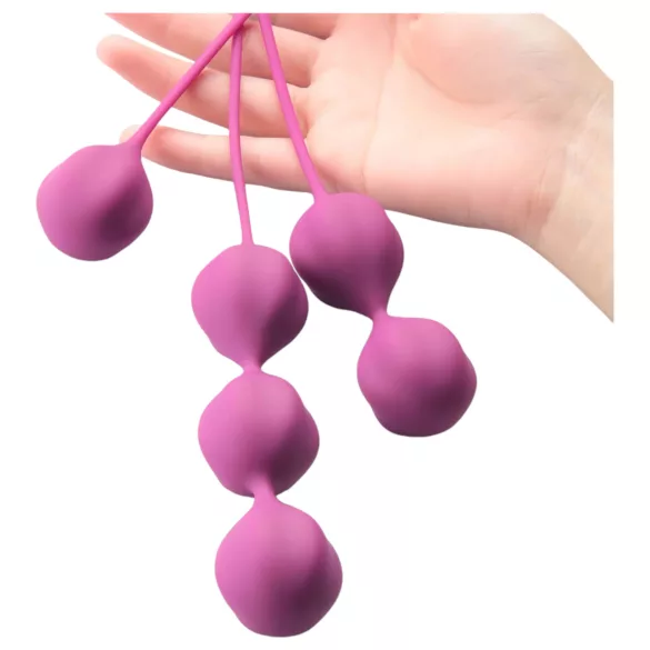 Cotoxo Belle - geišas bumbiņu komplekts 3 gab. violets