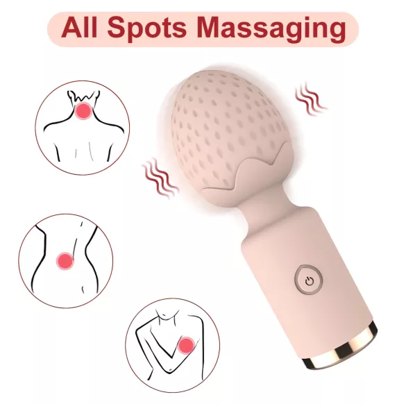 Sunfo mini vibrators klitors stimulācijai ūdensizturīgs rozā