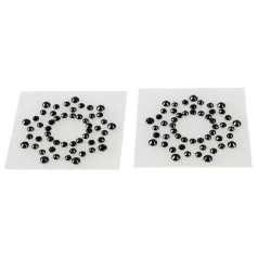 Uzlīmējams krūšu dekorācija - zvaigznes forma