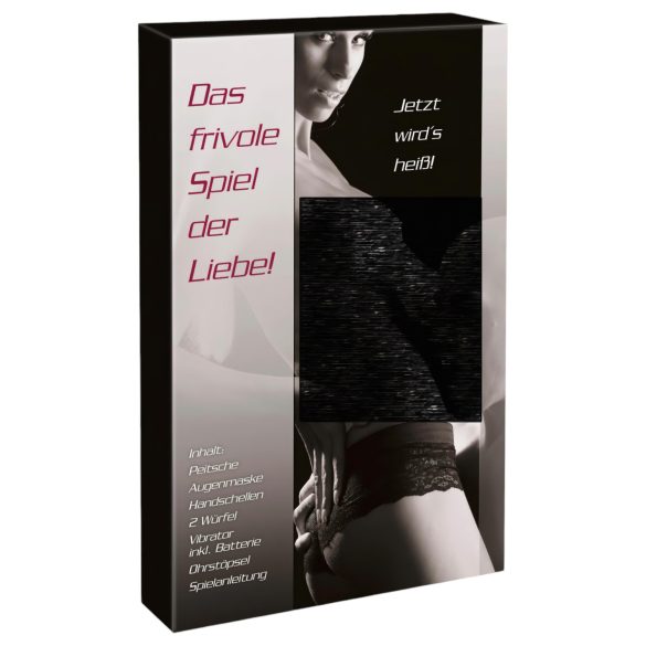 Das FRIVOLE - saistīšanas pāra spēle + aksesuāri (vācu valodā)
