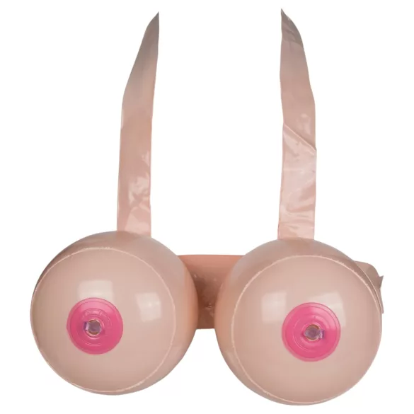 Boob Battle - piepūšamās uzliekamās krūtis dabīgā krāsa