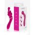 Lonely 2in1 – masieris un G-punkta vibrators ar 3 uzgaļiem (rozā)