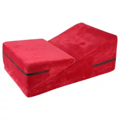   Desirel Magic Pillow ķīļveida seksa spilvenu komplekts — mazais + lielais (sarkanā krāsā)