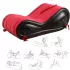 Desirel Magic Pillow - Piepūšams BDSM seksa mēbeļu spilvens ar roku dzelžiem (sarkans)