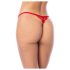 Mapalé - mežģīņu babydoll un stringbikses (sarkans)