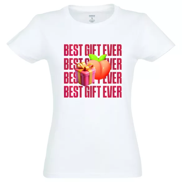 Best Gift Ever - sieviešu T-krekls balts - XL