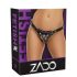 ZADO - Ādas siksna produktiem - melna, izmērs S-L