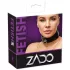 ZADO - ādas kakla siksna melna