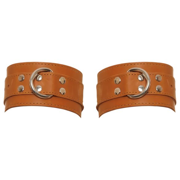 ZADO - ādas rokas dzelži (brūni)