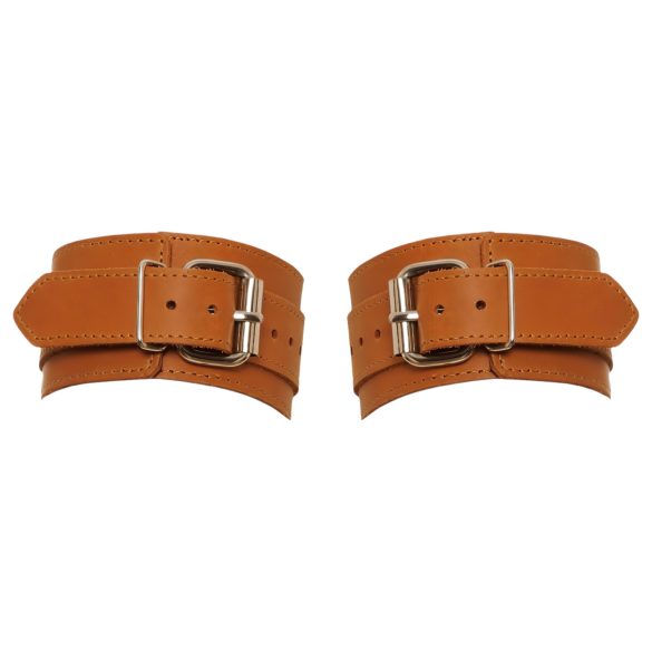 ZADO - ādas rokas dzelži (brūni)