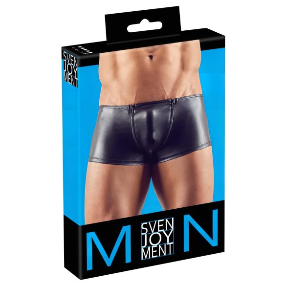 Svenjoyment - rāvējslēdzēja bokseršorti (melni) - M