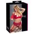 Cottelli Plus Size - daudzveidīgs apakšveļas komplekts (sarkans) - 90E/XL