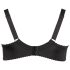 Cottelli Plus Size - melnu krūšu pacēlājs - 90D