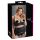 / Cottelli Plus Size - lencīšu krūšu pacēlājs ar gredzenu (melns) - 95F