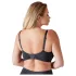 Cottelli plus size krūšturis ar stīpiņām melns