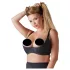 Cottelli plus size krūšturis ar stīpiņām melns - 95D