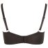 Cottelli Plus Size - atbalstošs krūšu paaugstinātājs (melns) - 95F