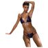 Spīdošs Balitta bikini ar kaklasaite (violets) - M