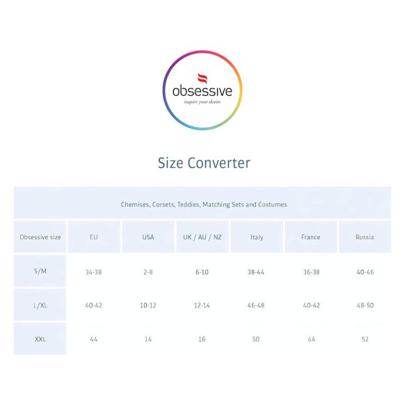 Obsessive Auroria - sieviešu biksītes ar izšuvumu un bantīti zils