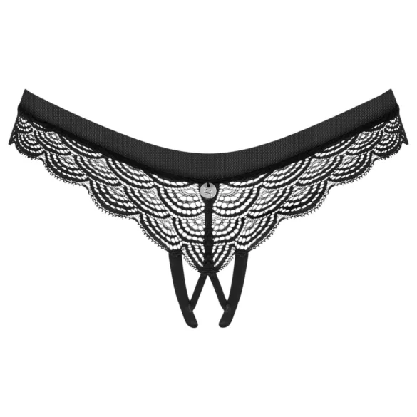 Obsessive Chemeris - atvērtas stringbiksītes (melnas) - M/L