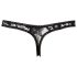 Cottelli mežģīņu stringbikses (melni) - M