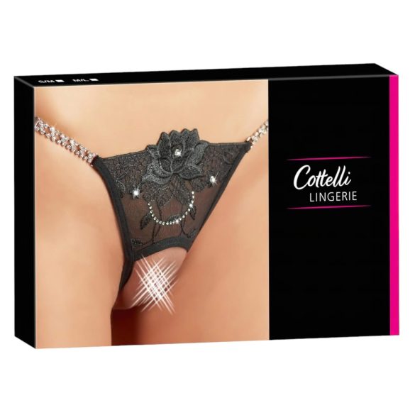 Cottelli - Mirdzošs zieds - atvērts stringbikses